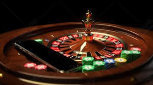 Live roulette table at kenangan4d slot studio with multiple camera angles