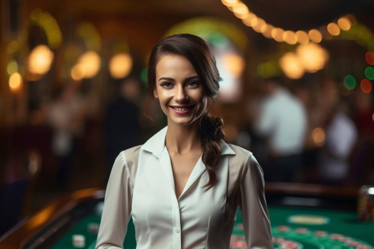 Three Card Poker live dealer table interface on kenangan4d slot mobile app